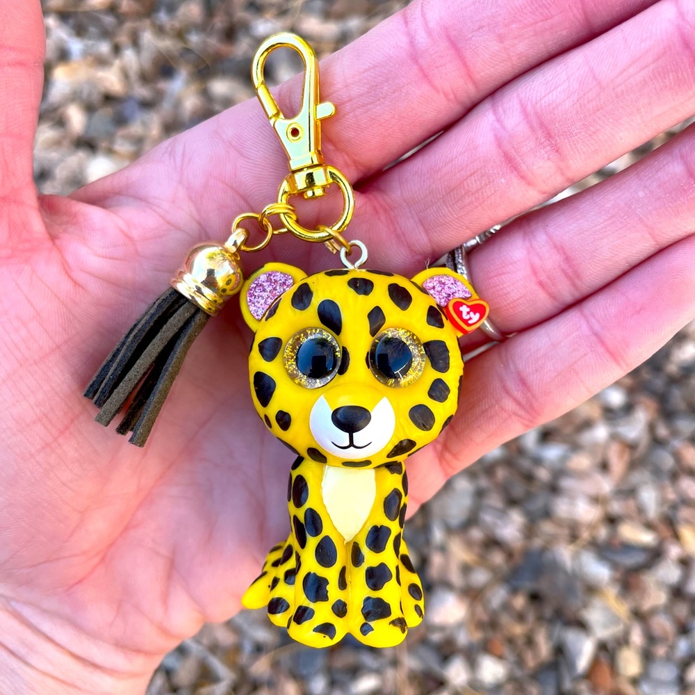 TY Mini Boo Keychain